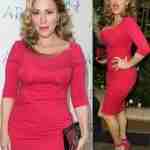 Lisa Ann Walter Sexy Pink Dress